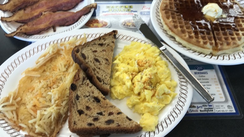 Waffle House breakfast platters