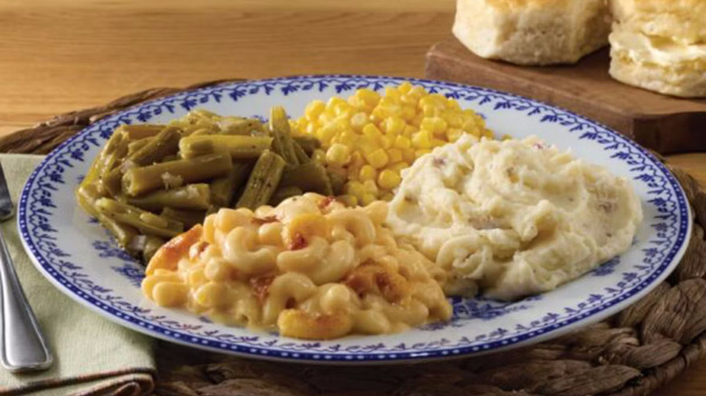 Cracker Barrel side dish sampler