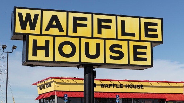 Waffle House sign