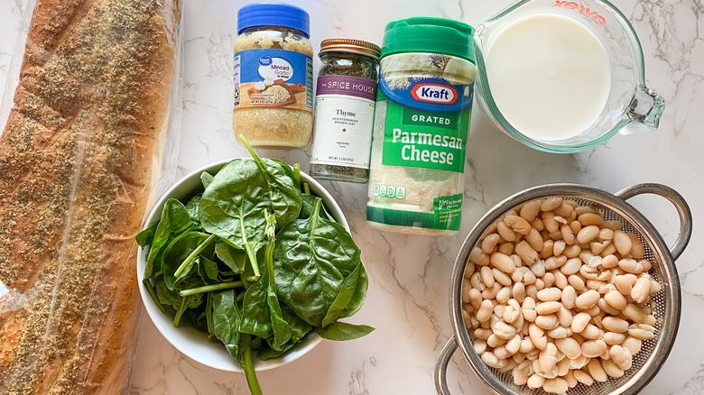 ingredients for braised beans