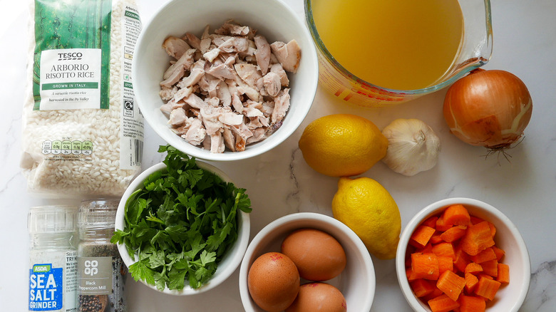 lemon rice soup ingredients