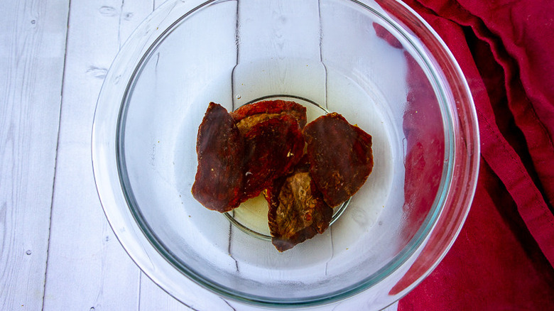 bowl of sun-dried tomatoes