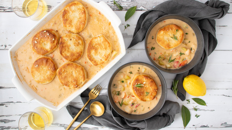 lobster pot pie spread