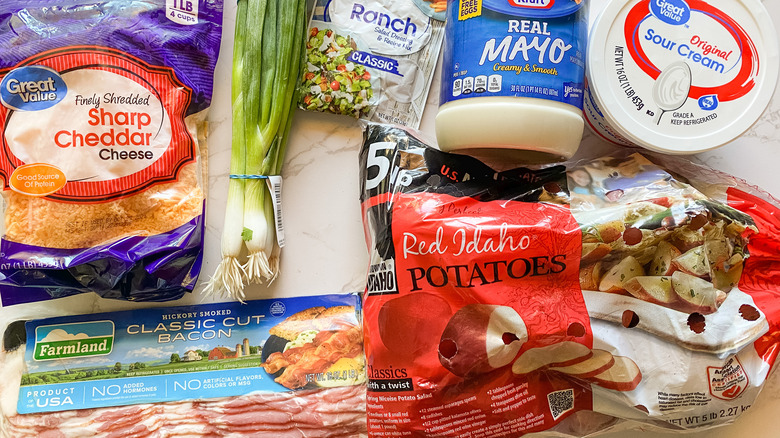 creamy ranch potato salad ingredients