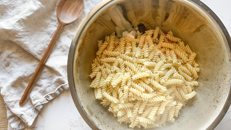 Cooking pasta