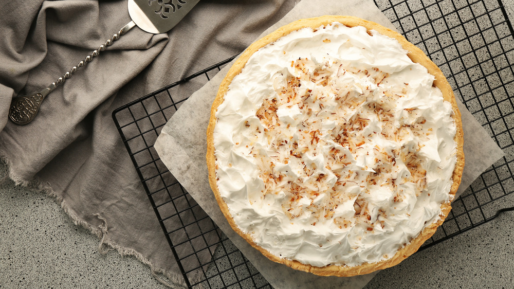 coconut cream pie