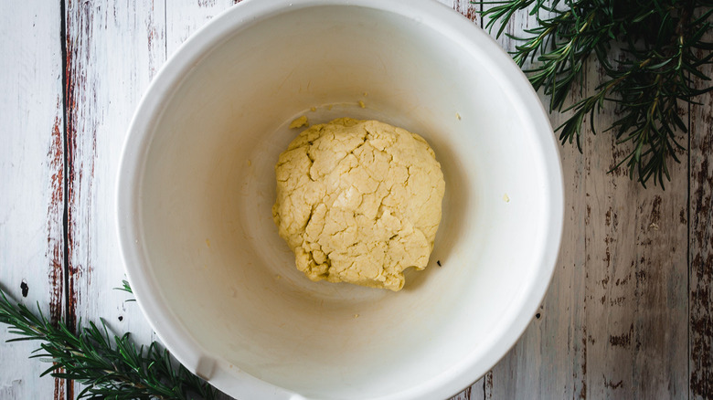 dough in bowl