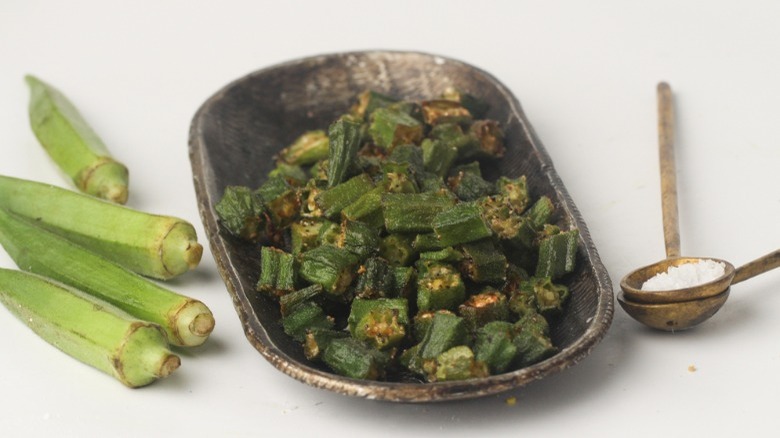 crispy okra