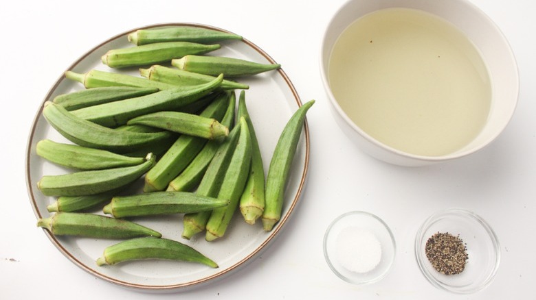 crispy fried okra ingredients