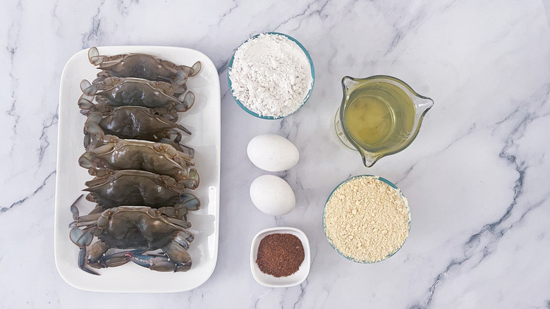 fried soft shell crab ingredients