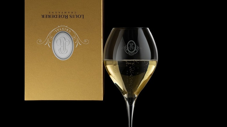 Louis Roederer champagne packaging 