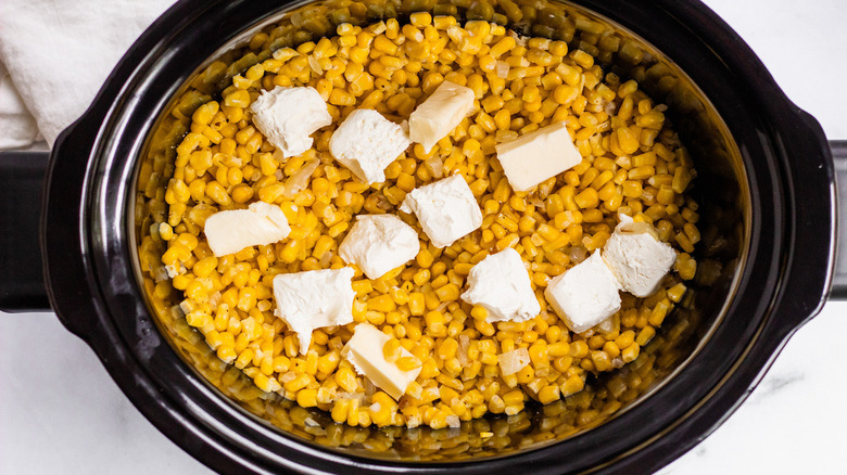 Corn in a slow cooker