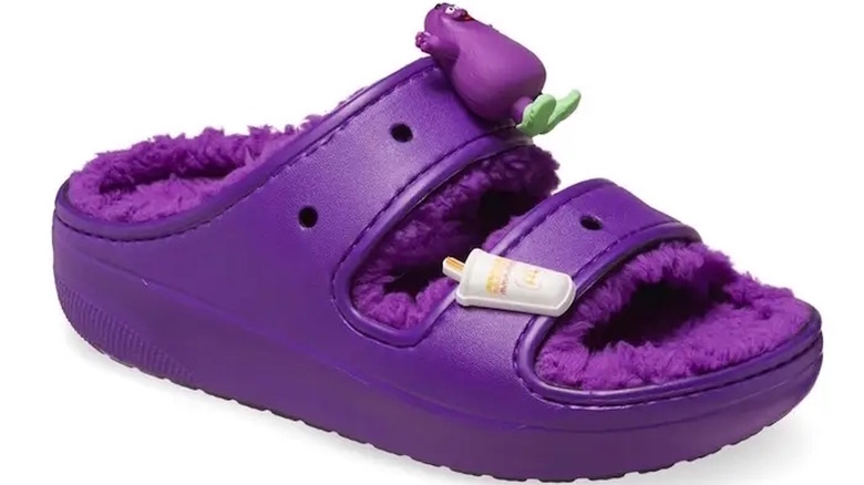 McDonald's x Crocs Grimace Cozzzy Slide