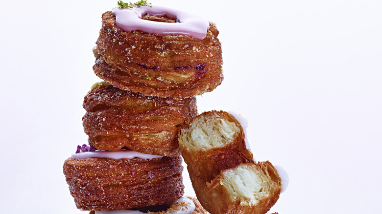 Cronuts stacked