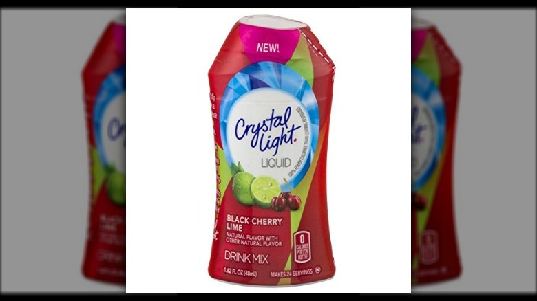 Crystal Light Black Cherry Lime Drink Liquid