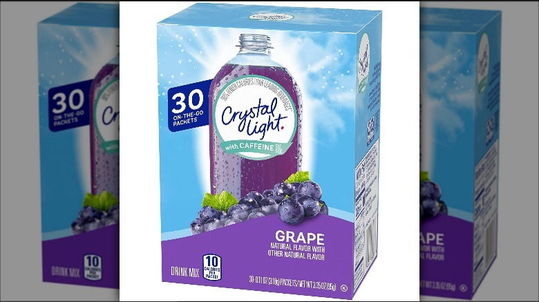 Crystal Light Grape Drink mix