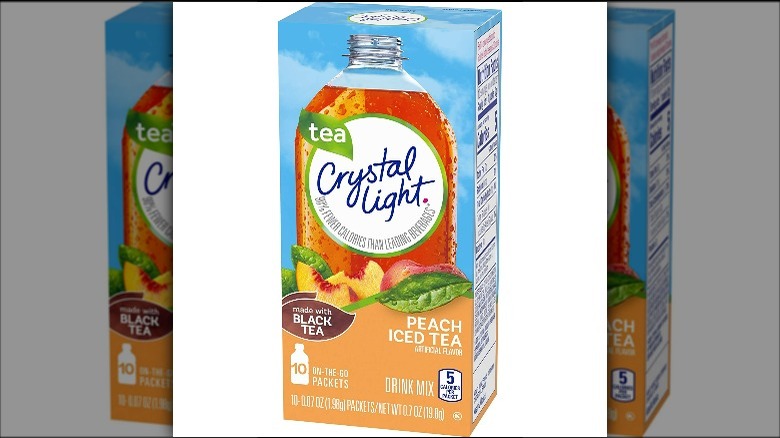 Crystal Light Peach Iced Tea mix