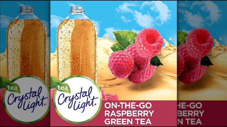 On-the-go Raspberry Green Tea Mix