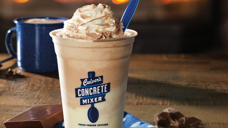 Culver's new Frozen Cocoa Concrete Mixer