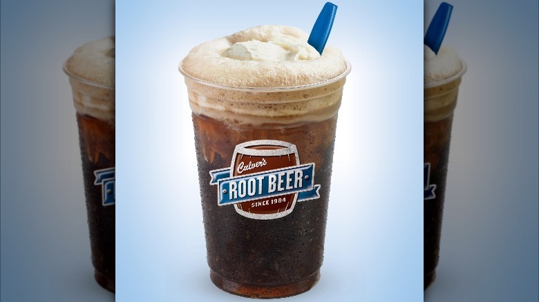 A root beer float from Culver's