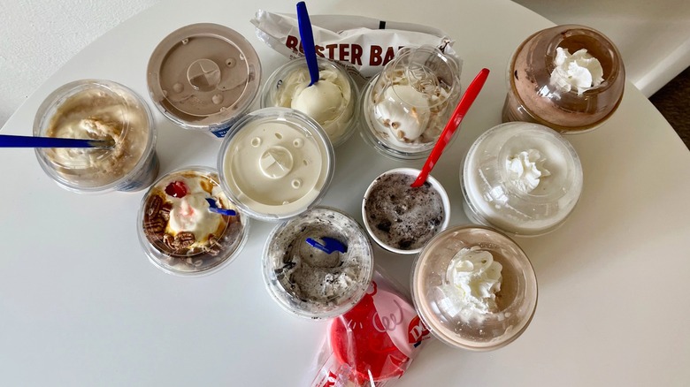 Culver's and Dairy Queen frozen treats