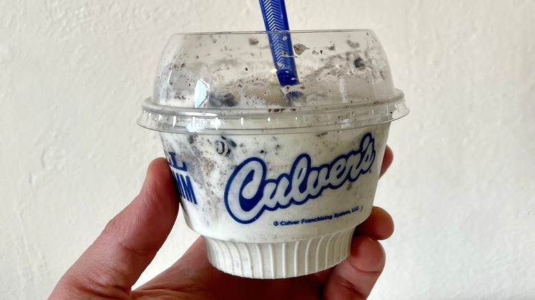 Culver's Oreo Concrete