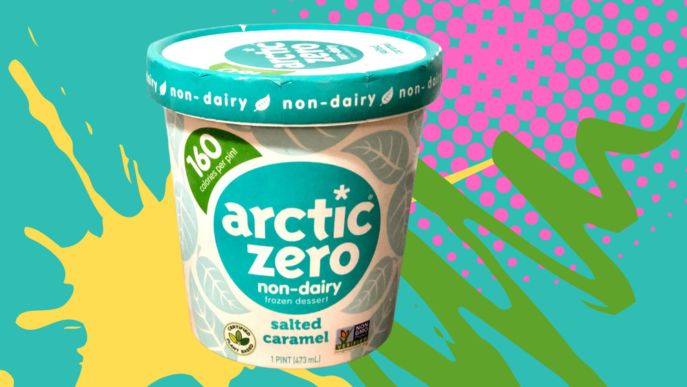 Pint of Arctic Zero Salted Caramel Frozen Dessert