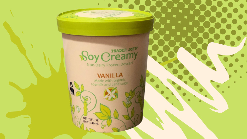 Vanilla Soy Milk Ice Cream from Trader Joe's