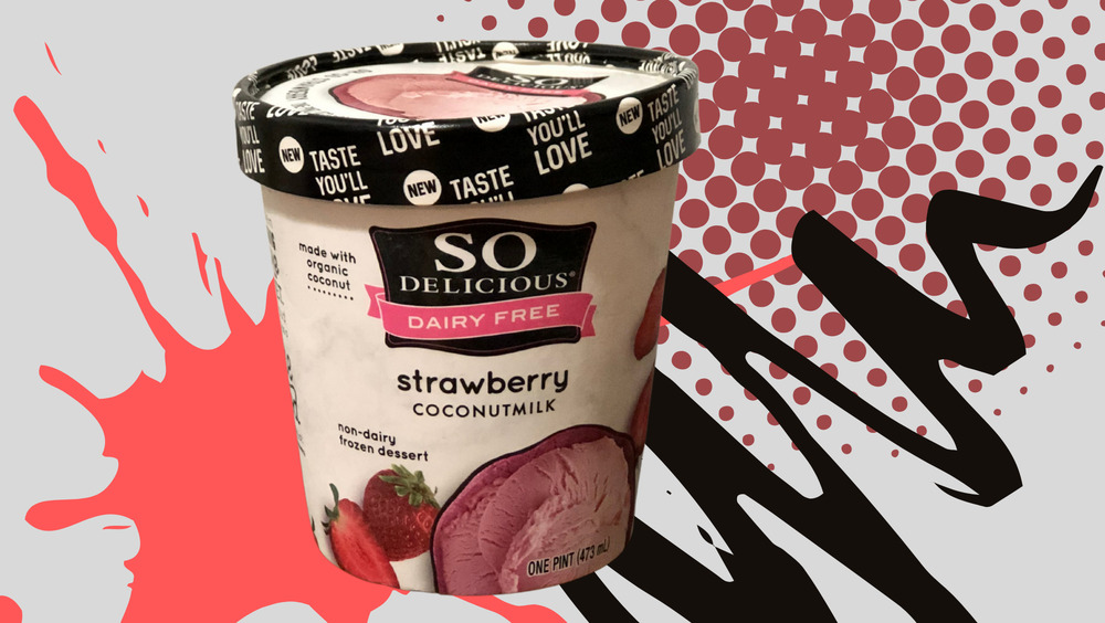 Dairy-Free Ice Cream, Strawberry by SO Delicious