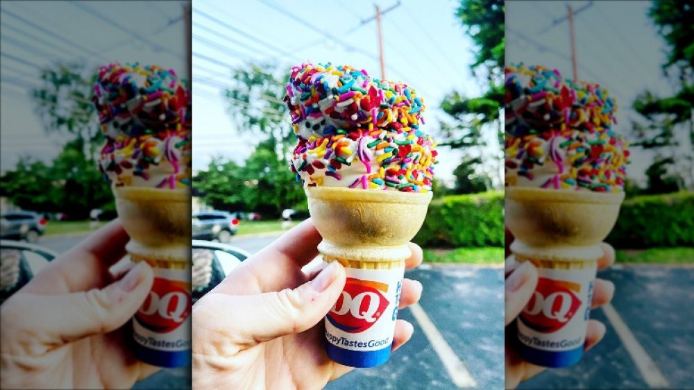 Dairy Queen ice cream cone