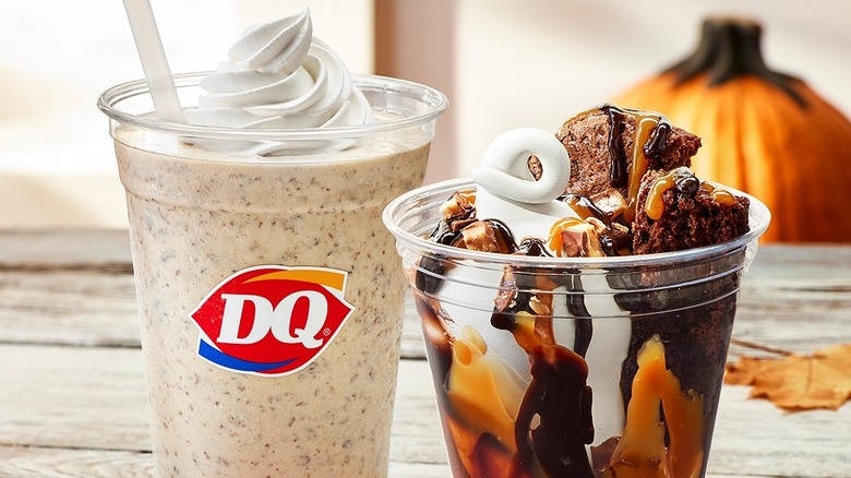 Dairy Queen fall desserts