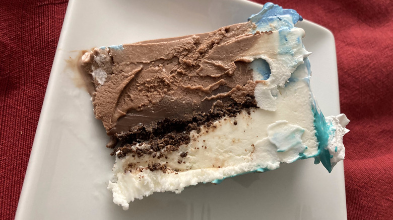 Dairy Queen ice cream cake slice