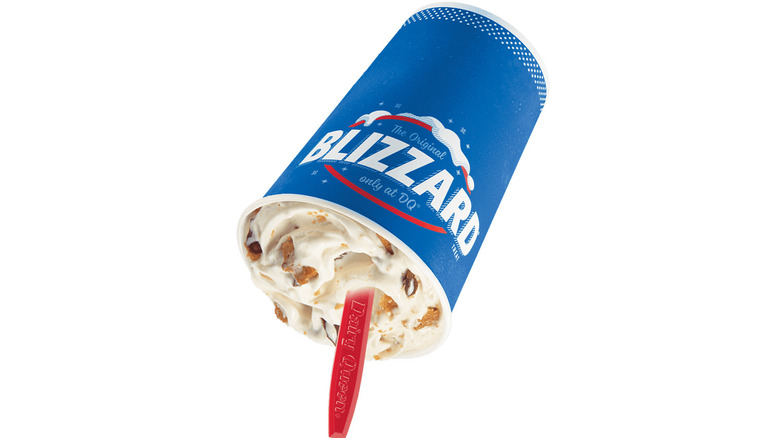 Dairy Queen butterfinger blizzard