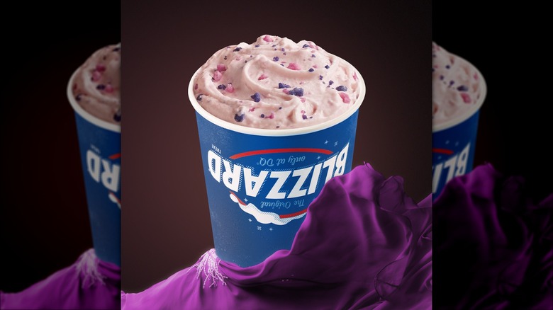 Dairy Queen cotton candy Blizzard