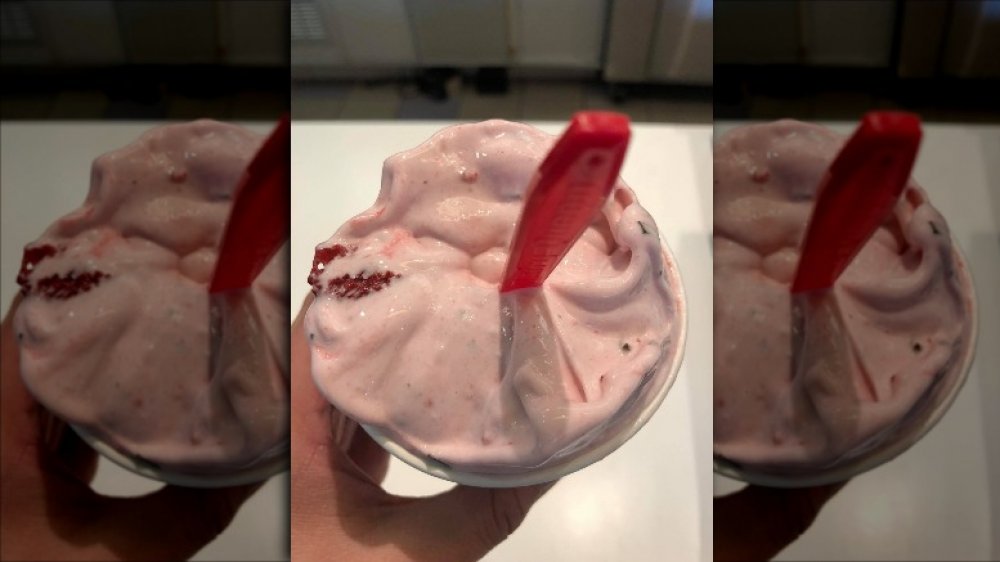 Choco-dipped Strawberry Blizzard