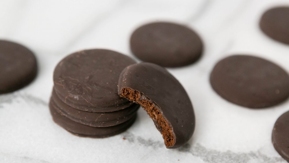 3-ingredient Thin mint cookies