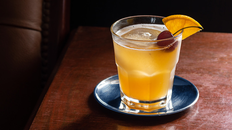 Amaretto Sour Cocktail