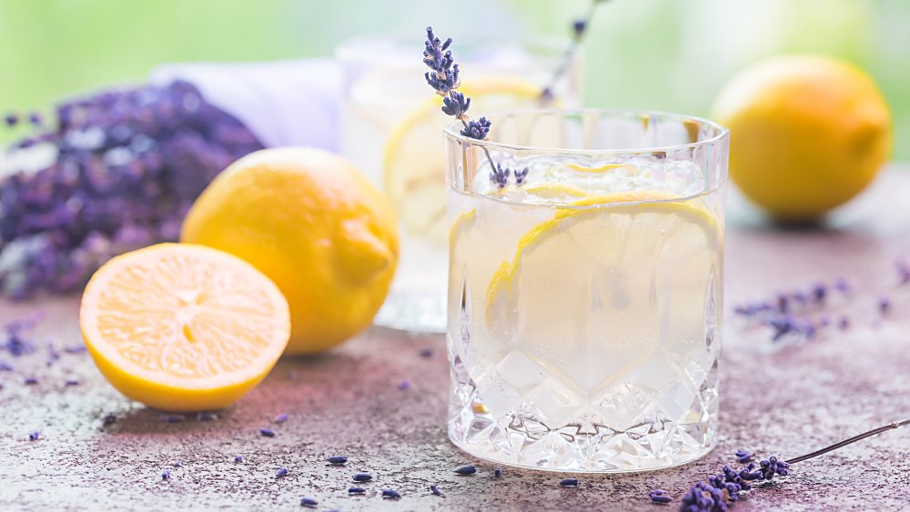 Lavender Vodka Lemonade cocktail