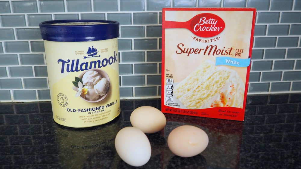 3-ingredient vanilla cake ingredients