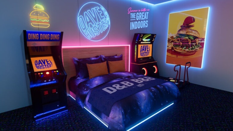 Dave & Buster's bed and breakfast