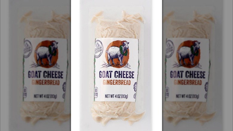 Aldi Emporium Selection gingerbread flavored goat cheese