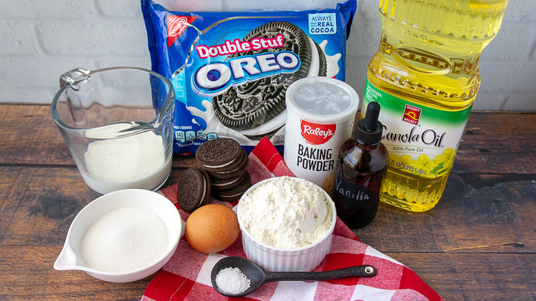 deep fried Oreos ingredients