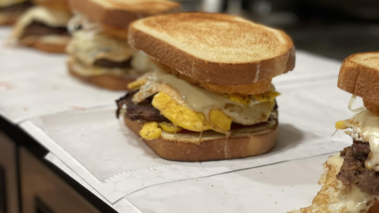 Wilson's General Store breakfast sandwich