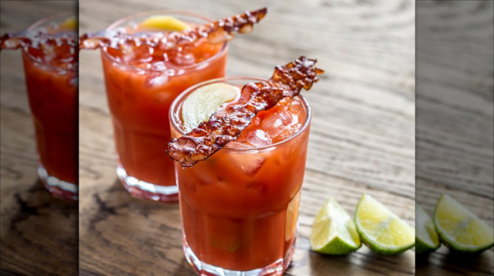 Bacon-infused Bloody Mary