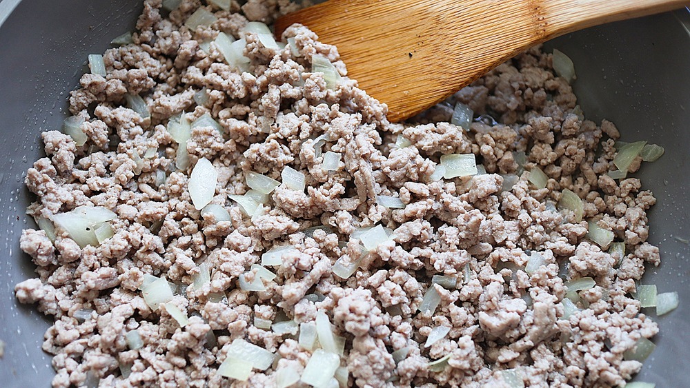 ground pork for egg rolls