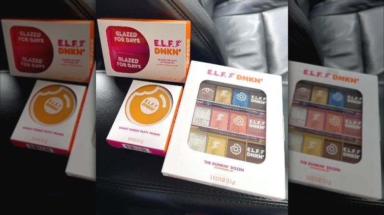 Elf cosmetics and Dunkin'