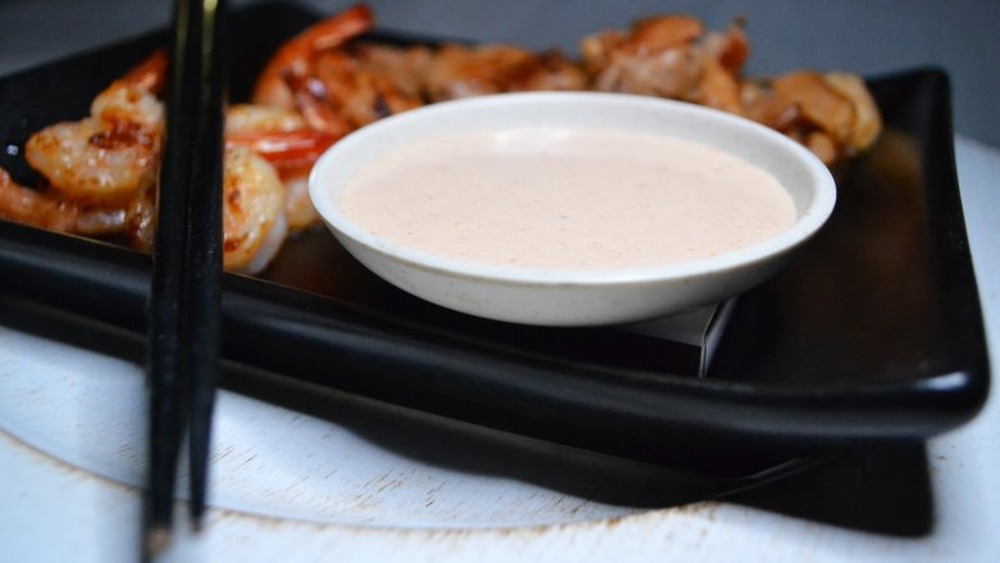 yum yum sauce with shrimp