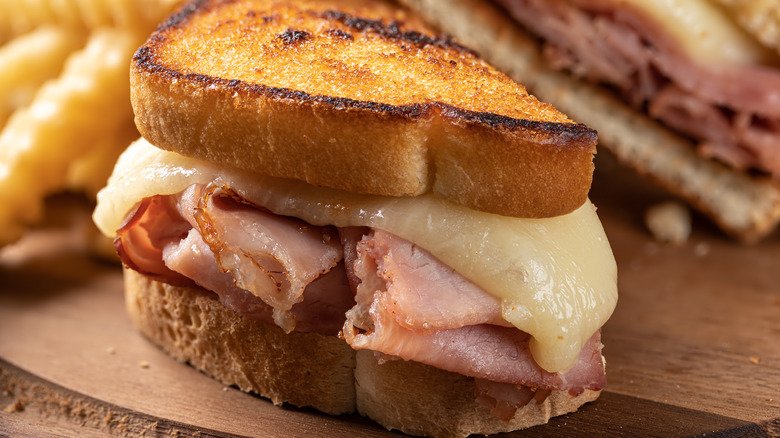 grilled ham and cheese