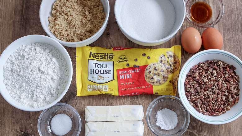 chocolate chip cookie ingredients