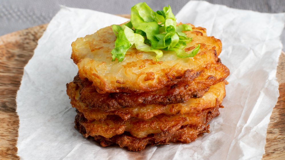 Depression-era Leftover Potato Pancakes